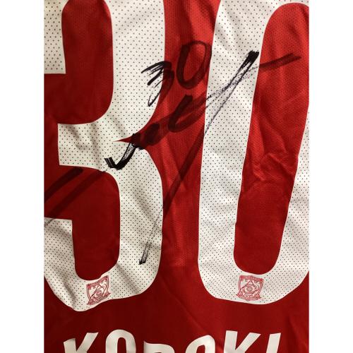 浦和レッズ (ウラワレッズ) サッカーユニフォーム 645263-611 ※サイン証明無 メンズ SIZE XXL レッド