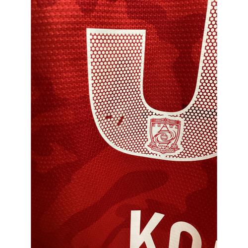 浦和レッズ (ウラワレッズ) サッカーユニフォーム 585513-606 ※サイン証明無 メンズ SIZE XXL レッド