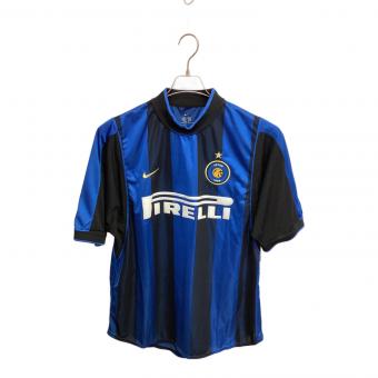 インテル・ミラノ サッカーユニフォーム L164542-463 メンズ SIZE L ブルーxブラック