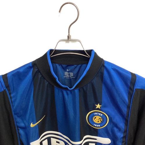 インテル・ミラノ サッカーユニフォーム L164542-463 メンズ SIZE L ブルーxブラック