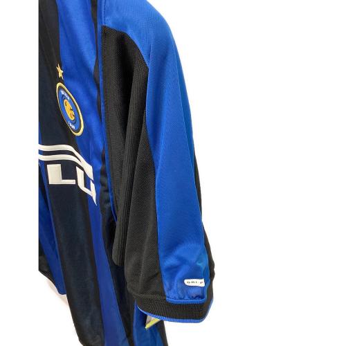 インテル・ミラノ サッカーユニフォーム L164542-463 メンズ SIZE L ブルーxブラック