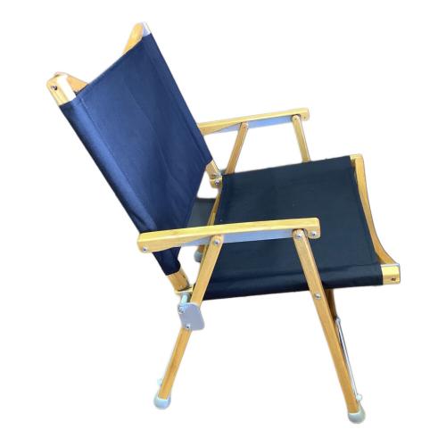 Kermit chair (カーミットチェア) アウトドアチェア 脚ゴムキャップ付き オーク USA製 ブラック