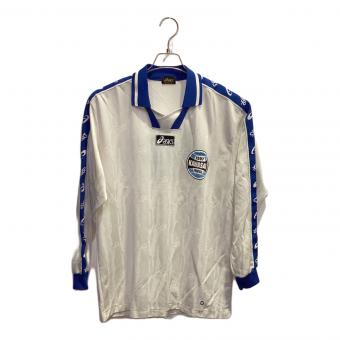 川崎フロンターレ (カワサキフロンターレ) プラクティスシャツ サポーターグッズ ホワイトxブルー・支給品 SIZE O
