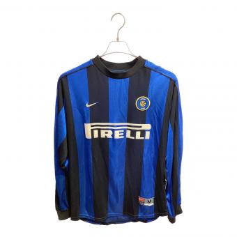 インテル・ミラノ サッカーユニフォーム F9ARC メンズ SIZE M ブルーxブラック
