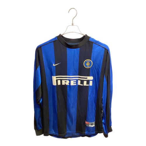 インテル・ミラノ サッカーユニフォーム F9ARC メンズ SIZE M ブルーxブラック