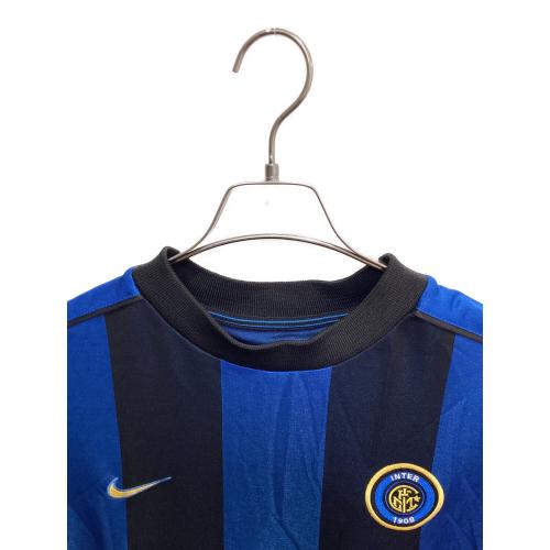 インテル・ミラノ サッカーユニフォーム F9ARC メンズ SIZE M ブルーxブラック