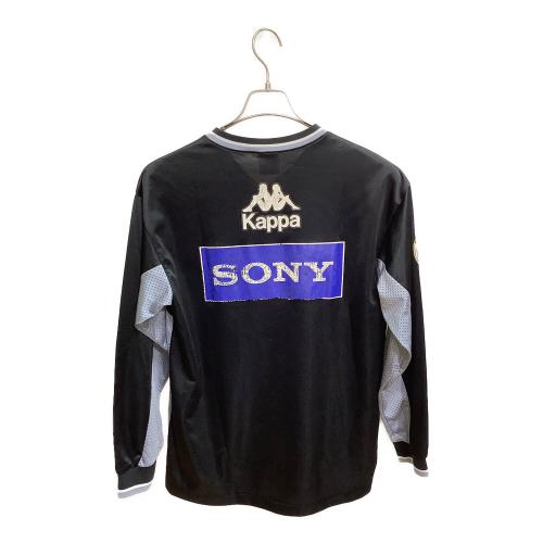 ユベントス 94-95・トレーニングトップ・長袖 サポーターグッズ ブラックxグレー Mサイズ