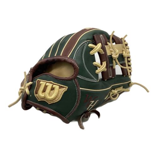 Wilson (ウィルソン) wannabe hero DUAL 軟式グローブ RHY1723H SIZE 29cm グリーンxブラウン