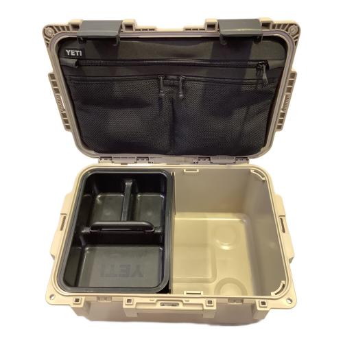 Yeti (イエティ) 収納ケース ※ストラップ欠品 W51.8cm×D37.6cm×H28.7cm ロードアウト ゴーボックス30 タン
