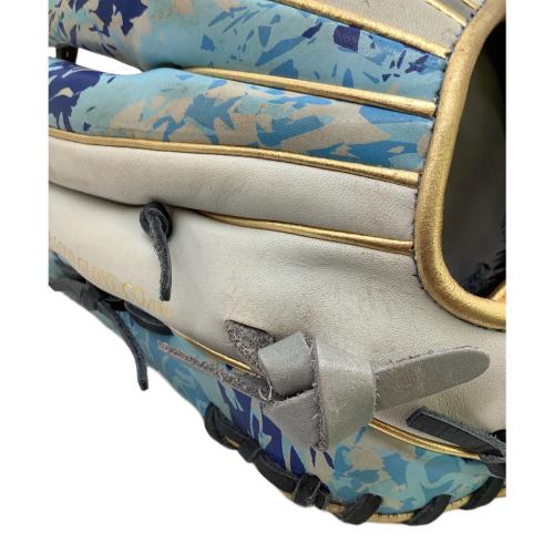 RAWLINGS (ローリングス) HOH HACKS CAMO 軟式グローブ GR1HON62 SIZE 28cm ホワイトxブルー