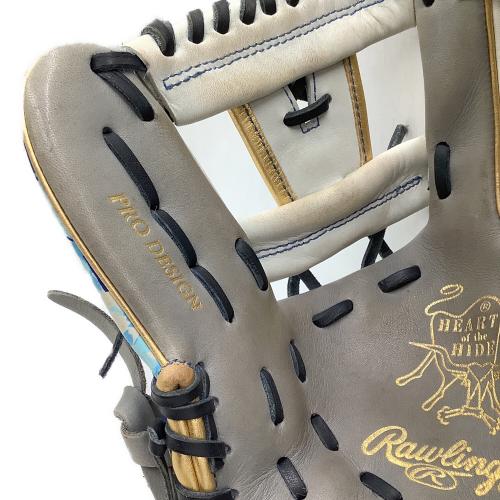 RAWLINGS (ローリングス) HOH HACKS CAMO 軟式グローブ GR1HON62 SIZE 28cm ホワイトxブルー
