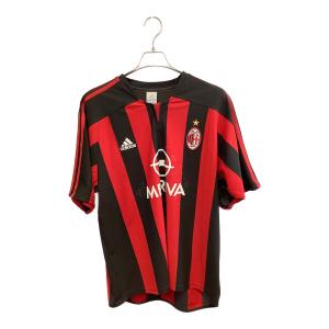 ACミラン (エーシーミラン) サッカーユニフォーム メンズ 2XO レッド×ブラック