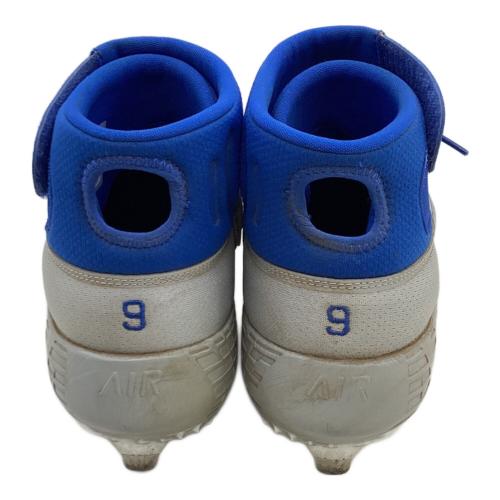 NIKE (ナイキ) 野球スパイク CK5016-991 ズームアルファハラチエリート2 メンズ SIZE 26.5cm ブルーxグレー