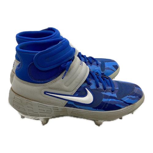 NIKE (ナイキ) 野球スパイク CK5016-991 ズームアルファハラチエリート2 メンズ SIZE 26.5cm ブルーxグレー