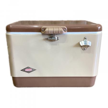 アウトドア SALE❣️Coleman ダイヤロゴ スチールベルト 復刻バター