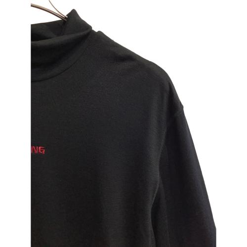 BRIEFING (ブリーフィング) ウールタートルネックシャツ ゴルフウェア(トップス) BRG223M28 メンズ SIZE XL ブラック
