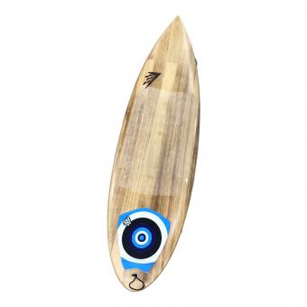 FIRE WIRE / BAKED POTATO UNI BROW TIMBER TEK ショートボード ブラウン 6’1”ｘ19 7/8"x2 11/16" 34.2L