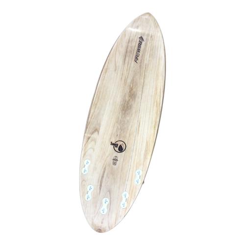 FIRE WIRE / BAKED POTATO UNI BROW TIMBER TEK ショートボード ブラウン 6’1”ｘ19 7/8"x2 11/16" 34.2L