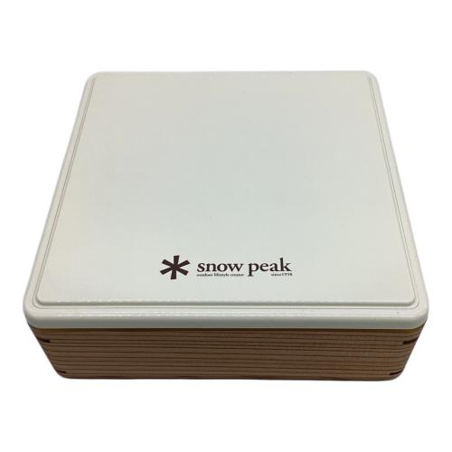 Snow peak (スノーピーク) アウトドア雑貨 2017年春の野遊び限定ノベルティ ランチボックス お重
