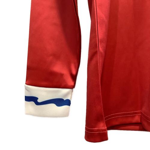 鹿島アントラーズ (カシマアントラーズ) サッカーユニフォーム 復刻ユニフォーム・長袖 メンズ SIZE S レッド