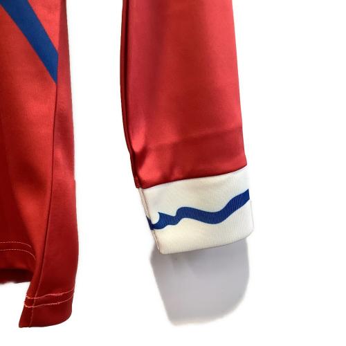 鹿島アントラーズ (カシマアントラーズ) サッカーユニフォーム 復刻ユニフォーム・長袖 メンズ SIZE S レッド