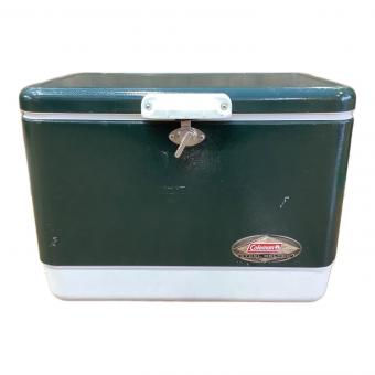 Coleman (コールマン) スチールベルトクーラー クーラーボックス 54QT グリーンxホウィアト