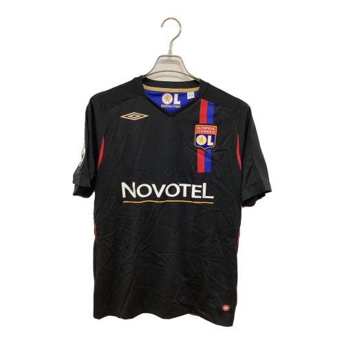 オリンピック・リヨン サッカーユニフォーム CL仕様・パッチ付 メンズ SIZE L ブラック