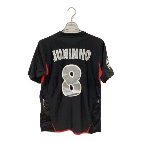 オリンピック・リヨン サッカーユニフォーム CL仕様・パッチ付 メンズ SIZE L ブラック
