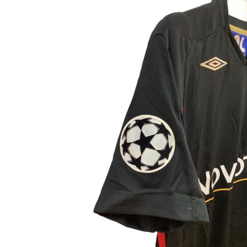オリンピック・リヨン サッカーユニフォーム CL仕様・パッチ付 メンズ SIZE L ブラック