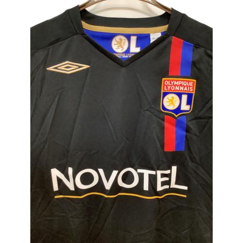 オリンピック・リヨン サッカーユニフォーム CL仕様・パッチ付 メンズ SIZE L ブラック