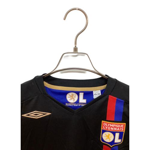 オリンピック・リヨン サッカーユニフォーム CL仕様・パッチ付 メンズ SIZE L ブラック