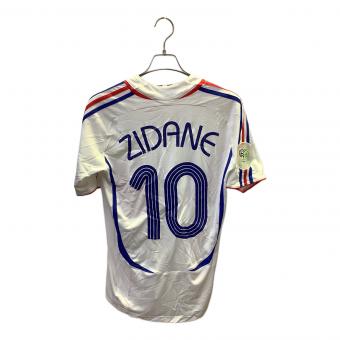 フランス代表 (フランスダイヒョウ) サッカーユニフォーム 817751 ドイツW杯パッチ付 メンズ SIZE M ホワイト