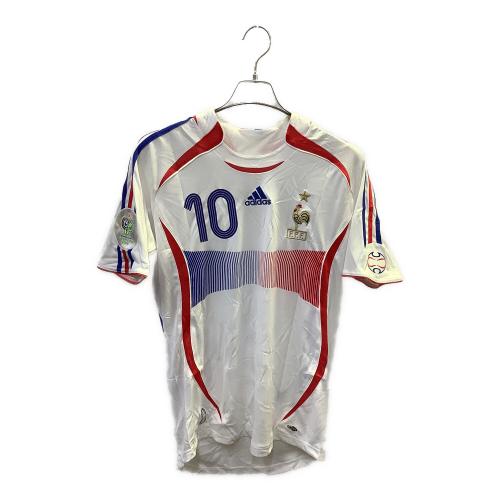 フランス代表 (フランスダイヒョウ) サッカーユニフォーム 817751 ドイツW杯パッチ付 メンズ SIZE M ホワイト