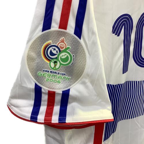 フランス代表 (フランスダイヒョウ) サッカーユニフォーム 817751 ドイツW杯パッチ付 メンズ SIZE M ホワイト