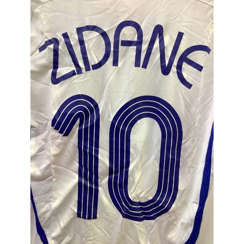フランス代表 (フランスダイヒョウ) サッカーユニフォーム 817751 ドイツW杯パッチ付 メンズ SIZE M ホワイト