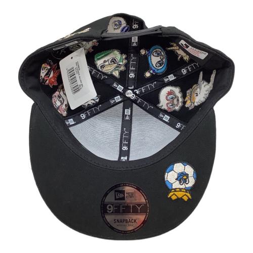 New Era (ニューエラ) 9FIFTY™ J LEAGUE ALLOVER BLACK EAST サポーターグッズ ブラック MLサイズ