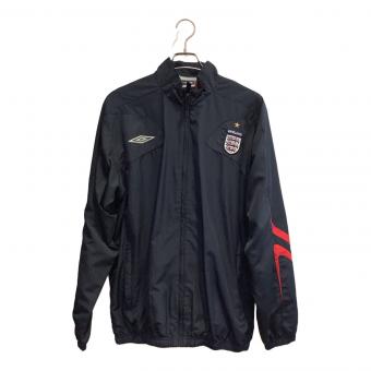 イングランド代表 (イングランドダイヒョウ) サッカーウェア(トップス) トラックジャケット メンズ SIZE XL ネイビー
