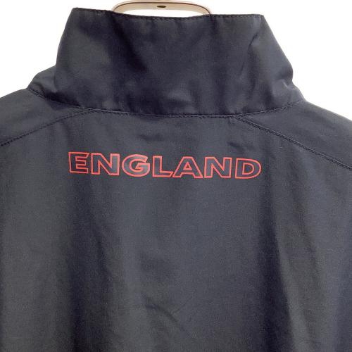 イングランド代表 (イングランドダイヒョウ) サッカーウェア(トップス) トラックジャケット メンズ SIZE XL ネイビー