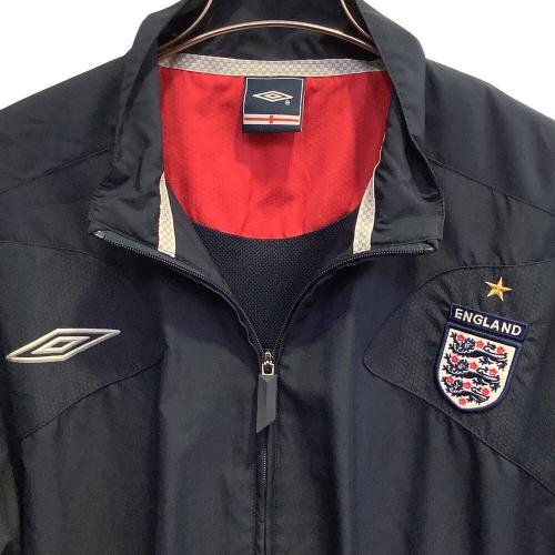 イングランド代表 (イングランドダイヒョウ) サッカーウェア(トップス) トラックジャケット メンズ SIZE XL ネイビー
