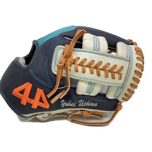 44 (フォーティーフォー) 44PRO オーダー 硬式グローブ 28cm ネイビー×ブルー