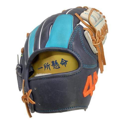 44 (フォーティーフォー) 44PRO オーダー 硬式グローブ 28cm ネイビー×ブルー