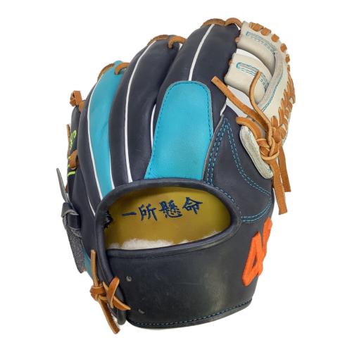 44 (フォーティーフォー) 44PRO オーダー 硬式グローブ 28cm ネイビー×ブルー