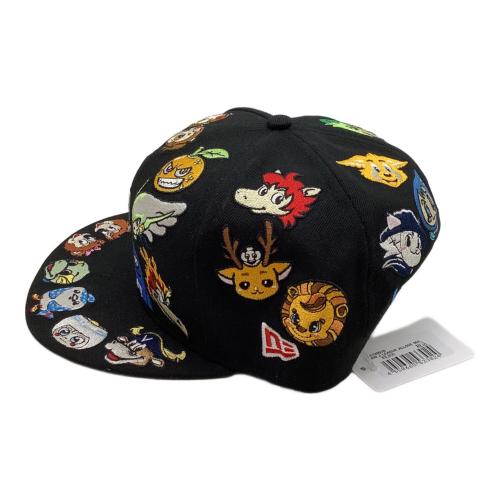 New Era (ニューエラ) 9FIFTY™ J LEAGUE ALLOVER BLACK WEST サポーターグッズ ブラック MLサイズ