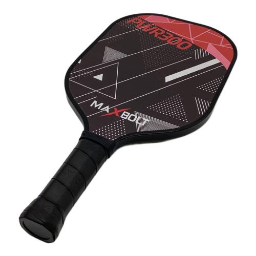 MAXBOLT PWR300 ピックルボール ブラック×レッド