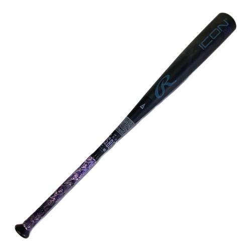 RAWLINGS (ローリングス) ICON 軟式バット BR6IONE @ 85cm ブラック