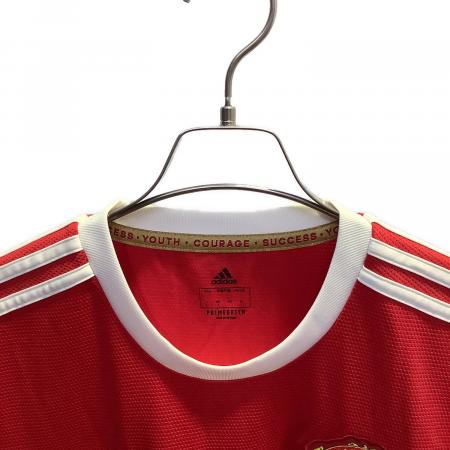 【美品】マンチェスターユナイテッド　サイズL マンチェスターユナイテッド サッカーユニフォーム H31447 21-22