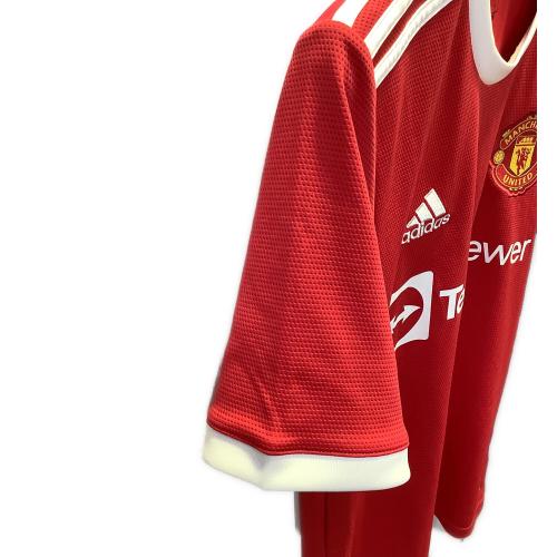 マンチェスターユナイテッド サッカーユニフォーム H31447 21-22シーズン・ホーム SIZE L レッド