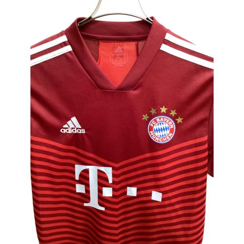 バイエルン・ミュンヘン サッカーユニフォーム GM5313 21-22シーズン・ホーム SIZE M レッド