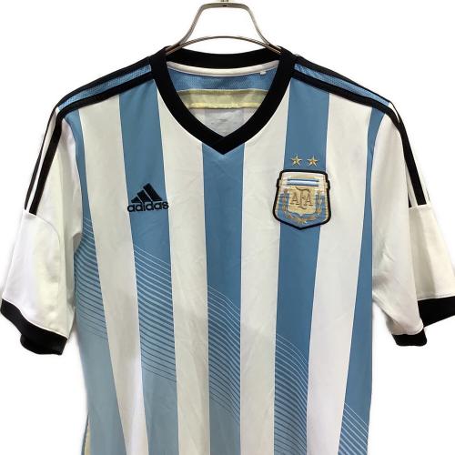 アルゼンチン代表 (アルゼンチンダイヒョウ) サッカーユニフォーム G74569 2014シーズン・ホーム SIZE L ホワイト×スカイブルー