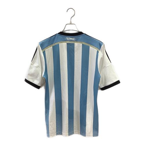 アルゼンチン代表 (アルゼンチンダイヒョウ) サッカーユニフォーム G74569 2014シーズン・ホーム SIZE L ホワイト×スカイブルー